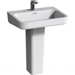 Раковина Arrow AGP32037D 65x50 см, подвесная, белый