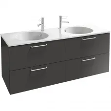 Тумба серый антрацит 140 см Jacob Delafon Odeon Rive Gauche EB2526-R6-N14