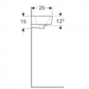 Раковина 50x25 см Geberit Renova Compact 276350000
