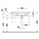 Раковина 80x48 см Duravit DuraStyle 2326800000