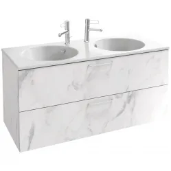 Тумба белый мрамор 120 см Jacob Delafon Odeon Rive Gauche EB2525-R6-NR4