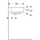 Раковина 50x38 см Geberit Renova Plan 275150000