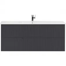 Тумба Grafito 117 см Cezares Duet DUET-1200-2C-SO-GR-P