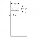 Раковина 40x25 см Geberit Renova Compact 276240000