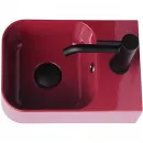 Раковина Plumberia Selection IXO XO2535FMG 25x35 см, рукомойник, бордовый глянец