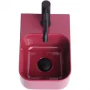 Раковина Plumberia Selection IXO XO2535FMG 25x35 см, рукомойник, бордовый глянец