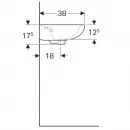 Раковина 50x38 см Geberit Renova 273050000