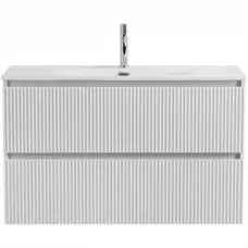 Тумба под раковину BelBagno Uno UNO-MINI-1000-2C-SO-BO 100 см, подвесная, белый матовый