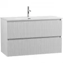 Тумба под раковину BelBagno Uno UNO-MINI-1000-2C-SO-BO 100 см, подвесная, белый матовый