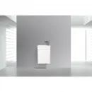 Тумба Bianco Lucido 45,4 см BelBagno Pietra PIETRA MINI-460-1A-SO-BL-R
