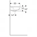 Раковина 40x30 см Geberit Renova 273040000
