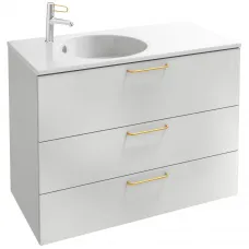 Тумба белый глянец 100 см Jacob Delafon Odeon Rive Gauche EB2534-R8-G1C