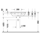 Раковина 65x44 см Duravit D-Neo 2366650000