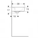 Раковина 50x38 см Geberit Renova Plan 272150000