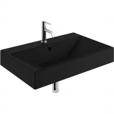 Раковина Kludi Resa 59WW8139 81x50,5 см, подвесная, черный матовый