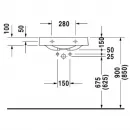 Раковина 57,5x52 см Duravit Architec 0449580008