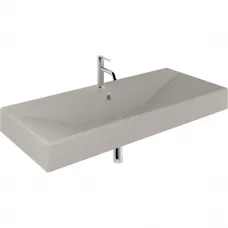 Раковина Kludi Resa 59WW121O2 101x50,5 см, подвесная, светло-серый матовый