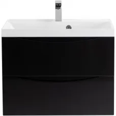 Тумба Nero Lucido 69,6 см BelBagno Marino MARINO-700-2C-SO-NL-P