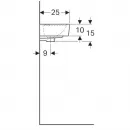 Раковина 40x25 см Geberit Renova Plan 272140000
