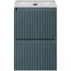 Тумба под раковину BelBagno Uno UNO-MINI-400-2C-SO-AO 40 см, подвесная, голубой матовый