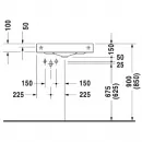 Раковина 45x45 см Duravit Architec 0448450000
