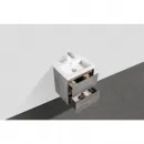 Тумба Stucco Cemento 49,2 см BelBagno Pietra PIETRA MINI-500-2C-SO-SCM
