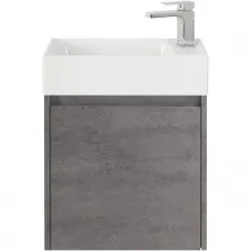 Тумба Cemento Grigio 49,4 см BelBagno Kraft KRAFT MINI-500/260-1A-SO-CG-R