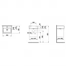 Раковина 45x38 см Laufen Living City 8.1543.2.000.104.1
