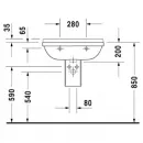Раковина 65x48,5 см Duravit Starck 3 0300650000