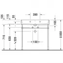 Раковина 80x47 см Duravit Vero Air 2350800000
