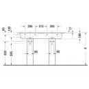 Раковина 130x49 см Duravit ME by Starck 2336130000