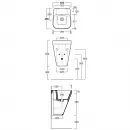 Раковина 40x45 см Simas Baden Baden BB13bi*1