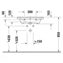 Раковина 65x48 см Duravit D-Neo 2367650000