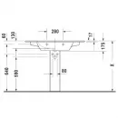 Раковина 103x49 см Duravit ME by Starck 2336100000