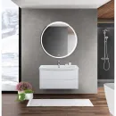 Тумба Bianco Lucido 96,4 см BelBagno Marino MARINO-CER-1000-2C-SO-BL-P
