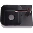 Раковина Plumberia Selection IXO XO2535FGB 25x35 см, рукомойник, темно-серый матовый