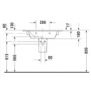Раковина 83x49 см Duravit ME by Starck 2336830000