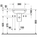 Раковина 50x26 см Duravit Starck 3 0751500000