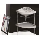 Раковина угловая 57,5x57,5 см Simas Arcade AR884bi*1