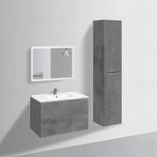 Комплект мебели бетон 91,5 см Vincea Mia VMC-2MC900BT + VBS-13990 + VLM-3VN800