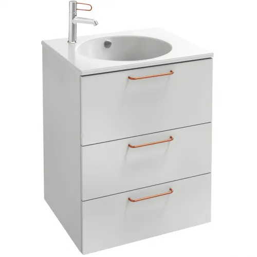 Тумба белый матовый 60 см Jacob Delafon Odeon Rive Gauche EB2530-R7-M49