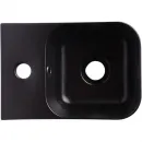 Раковина Plumberia Selection IXO XO2535FNO 25x35 см, рукомойник, черный матовый