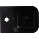 Раковина Plumberia Selection IXO XO2535FNO 25x35 см, рукомойник, черный матовый