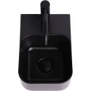 Раковина Plumberia Selection IXO XO2535FNO 25x35 см, рукомойник, черный матовый