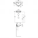 Раковина 37,5x28 см Simas Arcade AR035bi*1dx