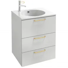 Тумба белый матовый 60 см Jacob Delafon Odeon Rive Gauche EB2530-R8-M49