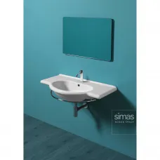 Раковина 90x51 см Simas Lavabi d'arredo Nizza TOP 62 bi*1