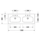 Раковина 130x48 см Duravit DuraStyle 2338130000