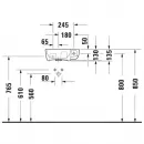 Раковина 40x22 см Duravit ME by Starck 0717400000