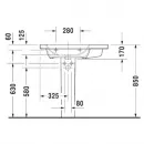 Раковина 80x48 см Duravit DuraStyle 2325800000